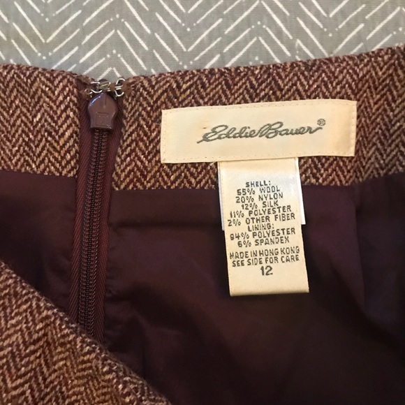 Eddie Bauer Tweed like Skirt - Picture 2 of 3